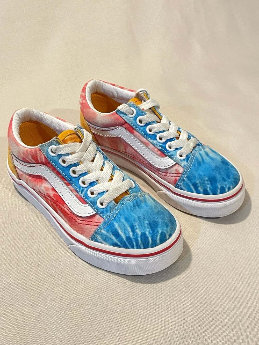 Buy Vans Old Skool Kids 'Tie-Dye Block' - VN0A5EE6ABO